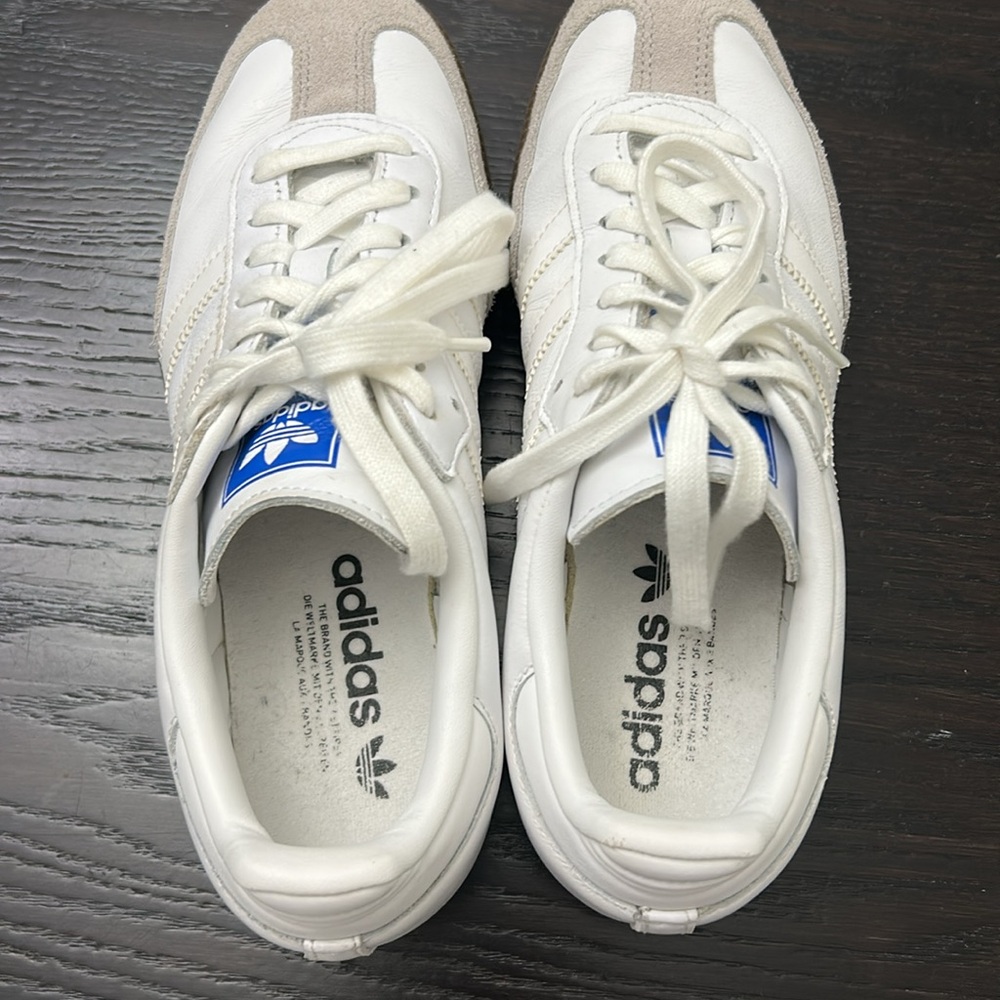 Adidas women’s White samba Sneakers - Picture 5 of 5
